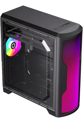 CASE GAMEMAX MATRIX G562 ATX NEGRO | PANEL FRONTAL | 75 LED RGB | 3X USB | 1HD AUDIO FAN LED 32 RGB