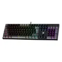TECLADO | FANTECH | ATOM | 104 | MK886V2 | CABLEADO | GRIS | SWITCH AZUL