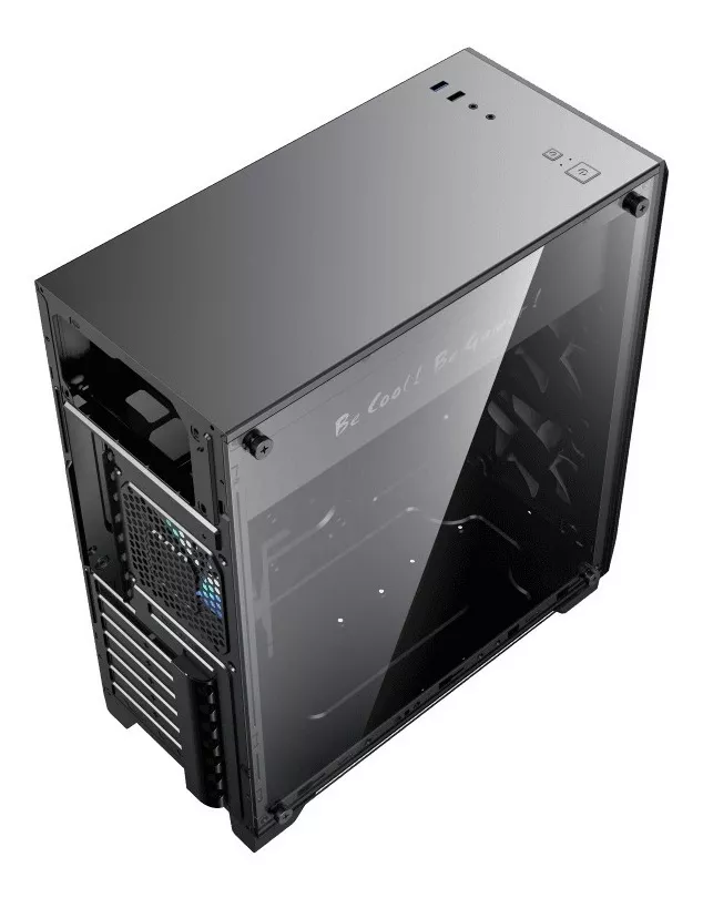 CASE GAMEMAX NOVA N5 GAMING ATX NEGRO | USB + USB 3.0 | 1 HD AUDIO | 1 FAN LED FRGB REAR | LATERAL VIDRIO