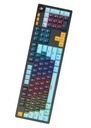 TECLADO | FANTECH | ATOM | 107S | MK893S | CABLEADO | MIZU NAVY | SW-AZUL