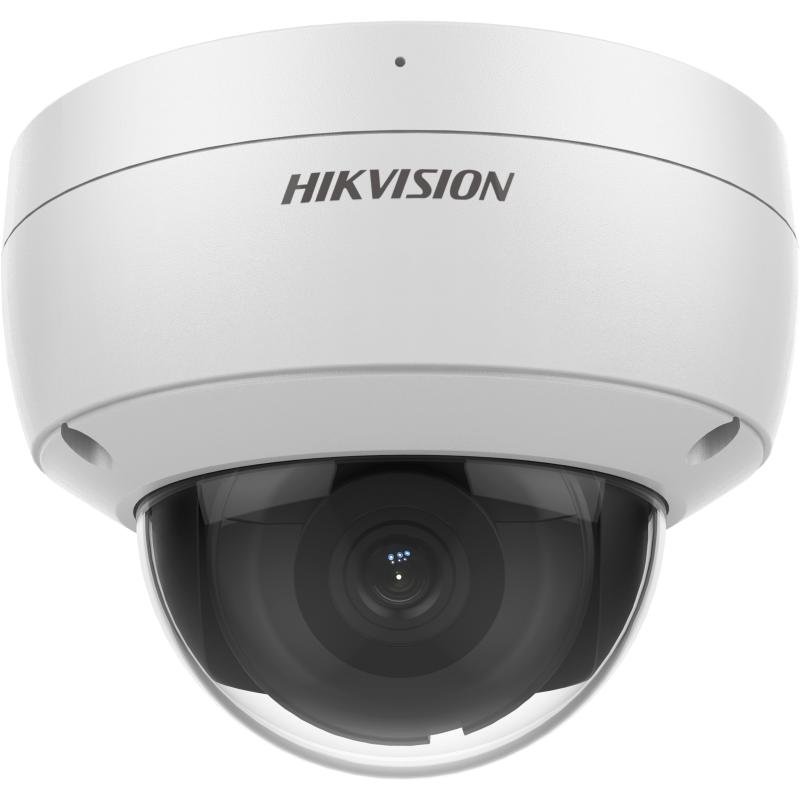 CAMARA DOMO | DS-2CD2183G2-IU(2.8MM) | IP | 8 MP | 2.8 MM | 4K | IP67 | IR 30M | VCA X4 | MICROFONO | IK10 | H.265+
