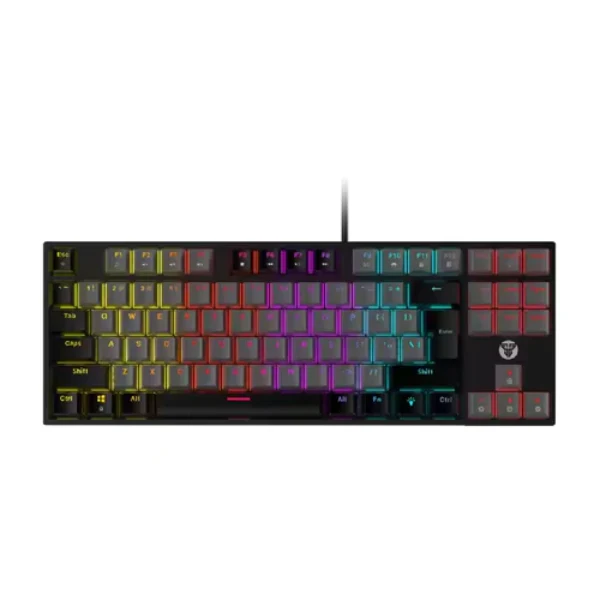 TECLADO | FANTECH | ATOM | 87 | MK876V2 | CABLEADO | NEGRO | SW-AZUL
