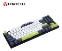 TECLADO | FANTECH | ATOM | 87S | MK877S | CABLEADO | MORI-BLANCO | SWITCH AZUL