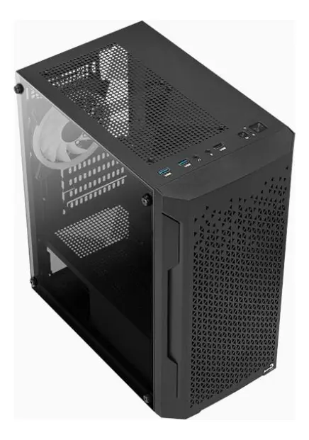 CASE GAMER AEROCOOL C MINI TOWER CON FANCOOLER RGB 25387