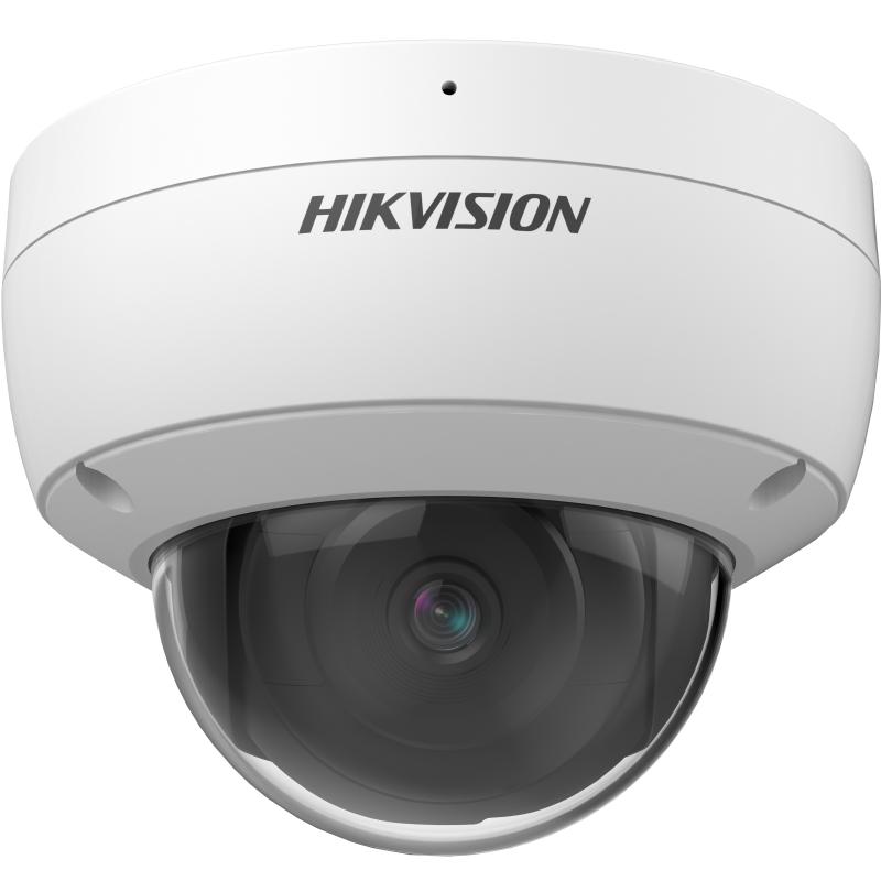 CAMARA DOMO | IP | DS-2CD1183G0-IUF(2.8M) | 8 MP | 2.8 MM | 4K | 30 MTS IR EXIR | WDR | 120 DB | IP67 | IK10 | POE