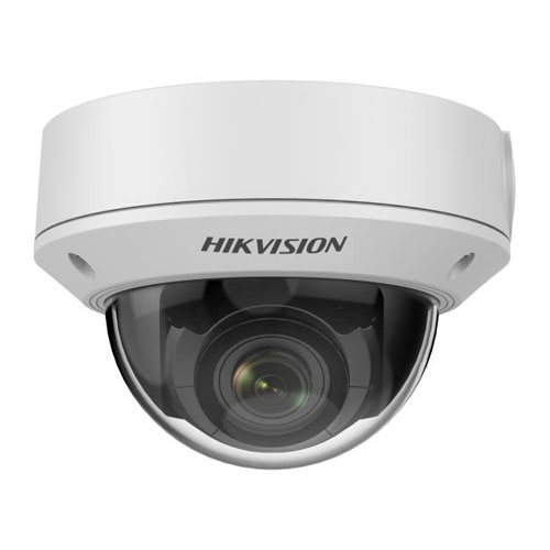 CAMARA DOMO | IP | DS-2CD1723G0-IZ(2.8-12MM) | 2 MP | 2.8 MM - 12 MM | LENTE VARIFOCAL MOTORIZADO | H.265+ | IP67 | IK10