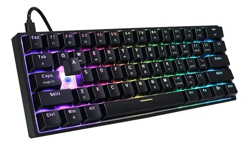 TECLADO | FANTECH | MAX FIT | 61 | GAMING | MK857  | ENG