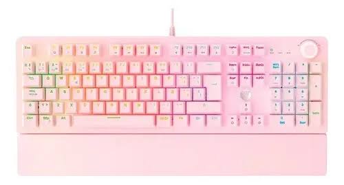 TECLADO | FANTECH | MAX POWER | MK853 | GAMING | ENG | ROSADO