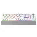 TECLADO | FANTECH | MAX POWER | MK853V2 | CABLEADO | BLANCO | SW-ROJO