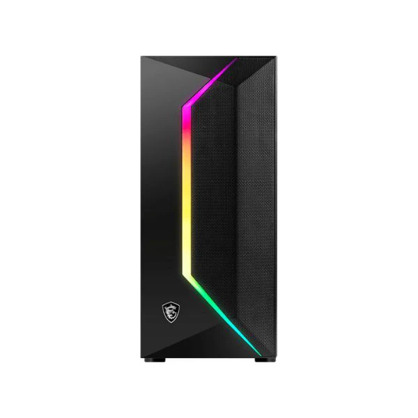 CASE GAMER MSI VAMPIRIC 100R E-ATX FULL TOWER | 3X USB | 1HD AUDIO | 2X FAN 120MM RGB | LATERAL VIDRIO TEMPLADO NEGRO