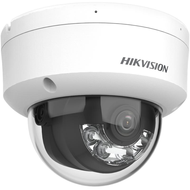 CAMARA DOMO | IP | HIKVISION | 4MP | 2.8MM | DS-2CD1143G2-LIU | IR 30 MTS | EXIR | EXTERIOR IP67 | ANTIVANDALICA | K08 | POE | DWDR | 120DB | LUZ DUAL | MICROFONO INTEGRADO