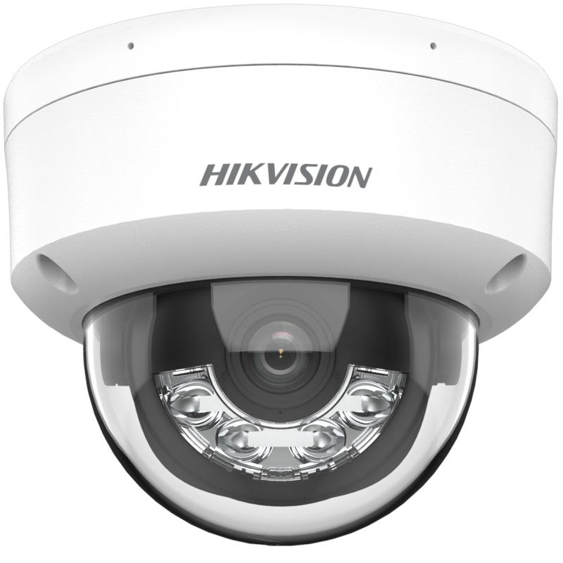 CAMARA DOMO | IP | HIKVISION | 4MP | 2.8MM | DS-2CD1143G2-LIU | IR 30 MTS | EXIR | EXTERIOR IP67 | ANTIVANDALICA | K08 | POE | DWDR | 120DB | LUZ DUAL | MICROFONO INTEGRADO
