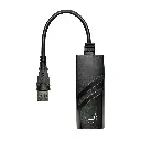 ADAPTADOR UNNO TEKNO USB 3.0 LAN ETHERNET 1GBPS CONECTIVIDAD AD3003BK