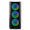CASE GAMING ATX RJ VERDE SIN FAN SIN FUENTE