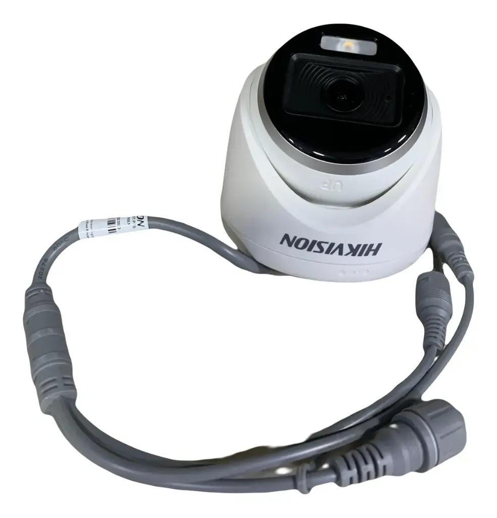 CAMARA DOMO | TURBO HD | DS-2CE70DF0T-PFS(2.8MM) | 2 MP | 2.8 MM | LUZ BLANCA 20 MTS | TVI-AHD-CVI-CVBS | DWDR | COLORVU