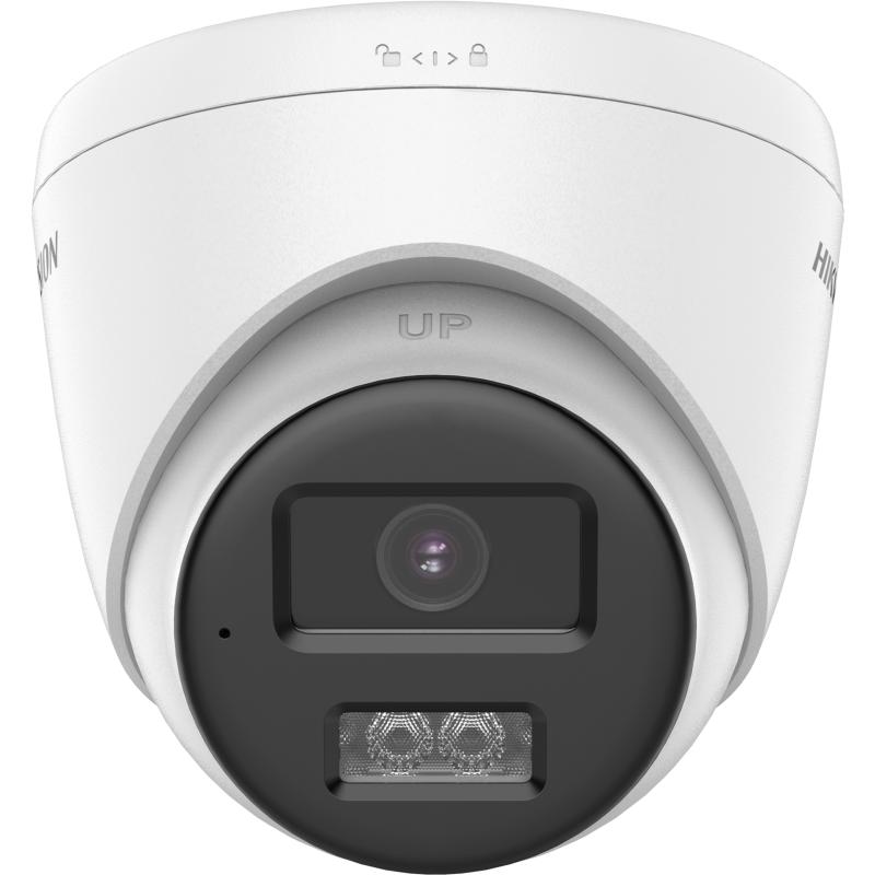 CAMARA DOMO | TURBO HD | DS-2CE78D0T-LTS | 2MP | 1080P | LENTE 2.8MM | EXIR +40MTS IR | LUZ BLANCA | AUDIO BIDIRECCIONAL | IP67 | DWDR