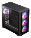 CASE GAMING GAMEMAX DEFENDER MB | MICRO ATX | USB 3.0 | USB 2.0 | HD AUDIO | 4X FAN ARGB | FRONTAL MALLA | LATERAL VIDRIO TEMPLADO