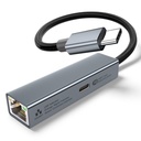 ADAPTADOR VEGGIEG V-K403 USB 3.0 LAN ETHERNET 1GBPS 10|100|1000MBPS