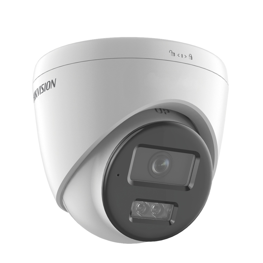 CAMARA DOMO | HIKVISION | IP | 4MP | DS-2CD1343G2-LIU | LENTE 2.8MM | DUAL LIGTH | 30 MTS IR | LUZ BLANCA | AUDIO | ANTIVANDALIO
