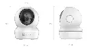 CAMARA IP | EZVIZ | 3MP | CS-H6C-R105-1L3WF | 2K | 4MM | 360º | WIFI | 2.4GHZ | VISION NOCTURNA | INDOOR | OUTDOOR