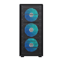 CASE GAMING GAMEMAX STORM 2 AB | ATX | USB 3.0 USB TIPO C | HD AUDIO | 6 FAN ARGB | F.MESH | VIDRIO TEMPLADO | NEGRO