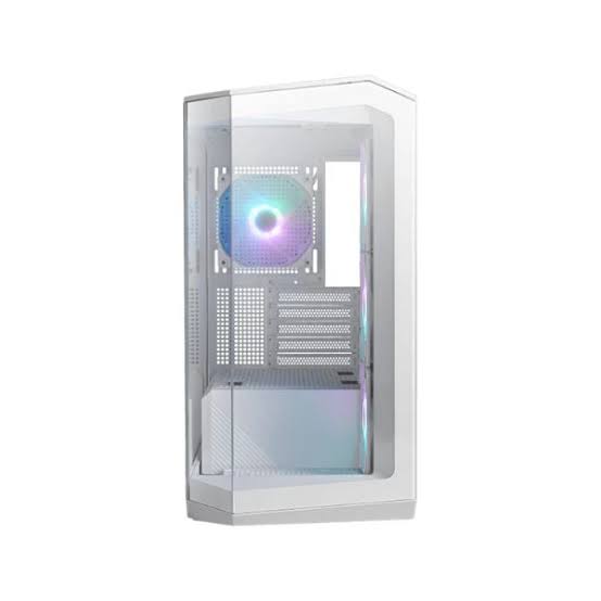 CASE GAMING MSI MAG PANO M100R PZ TOWER GAMING BLANCO USB 3.2 | TIPO C | 1 AUDIO | 4 FAN 120MM RGB VIDRIO