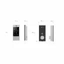 CERRADURA DE CERROJO INTELIGENTE | CON TECLADO | WIFI | BLUETOOTH Y HUELLA DIGITAL |  EZVIZ | CS-DL04-R100-WBCP-GR