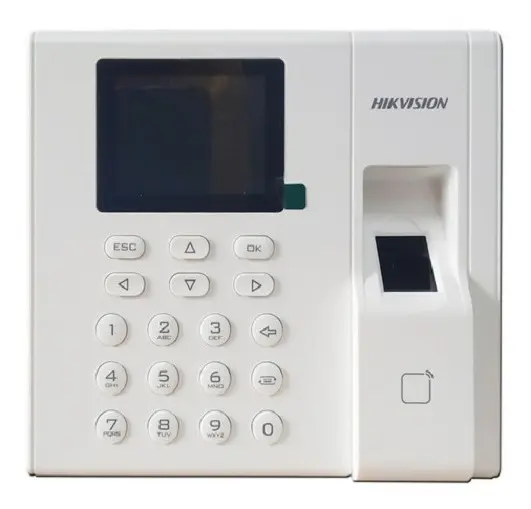 CONTROL DE ASISTENCIA | DS-K1A8503MF | POR HUELLA | TARJETA MIFARE | CAPACIDAD: 1000 HUELLAS | 1000 TARJETAS | 100.000 REGISTRO