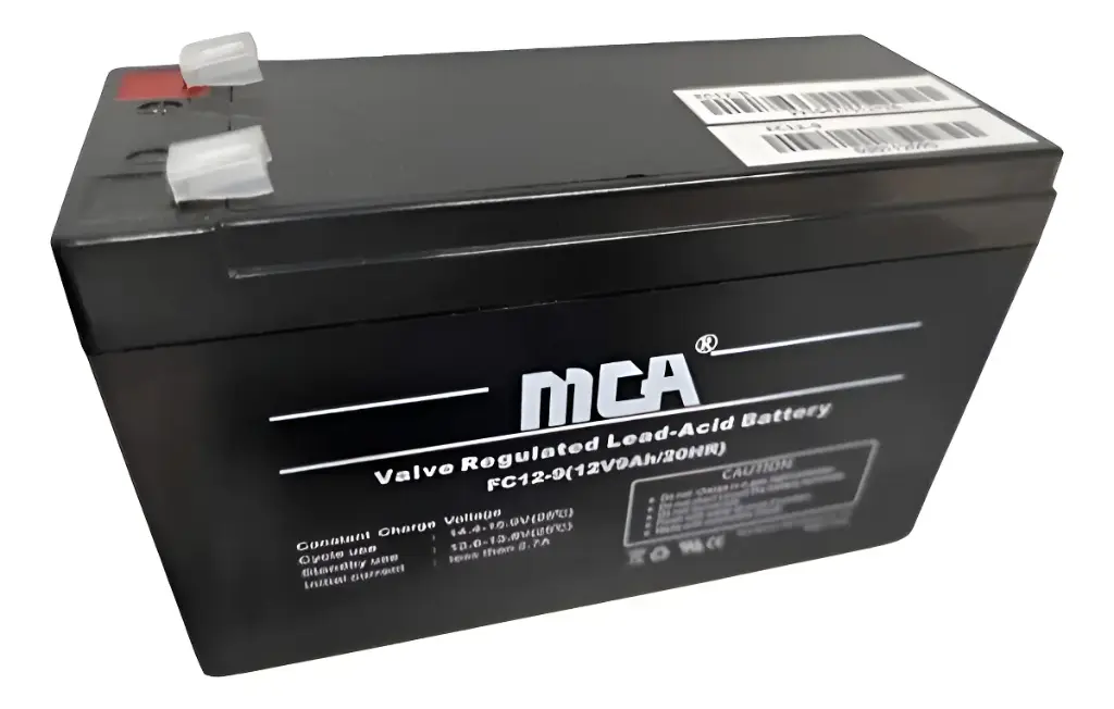 BATERIA MCA SELLADA | 12V | 9AH | AMPER | B9AMCA | ACIDO