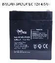 BATERIA | SPIDERTEC | SELLADA | 12V | 4.5AH | 6-FM-4.5 PARA UPS | CERCO | ALARMAS | ETC