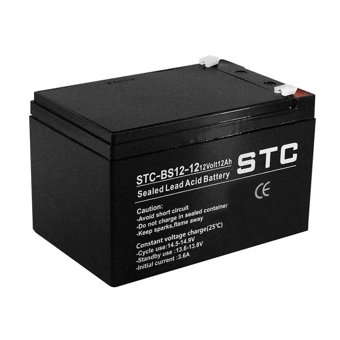 BATERIA | STC | SELLADA | 12V | 12AH | STC-BS12-12 | PARA UPS | CERCO | ALARMAS | ETC