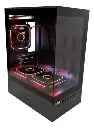 CASE JEMIP GAMING NEBULA JPB383 NEGRO MICRO-ATX | HUB + CONTROL ARGB | 3 FAN 12CM | 2 USB 3.0 | TIPO C | HD AUDIO | VID