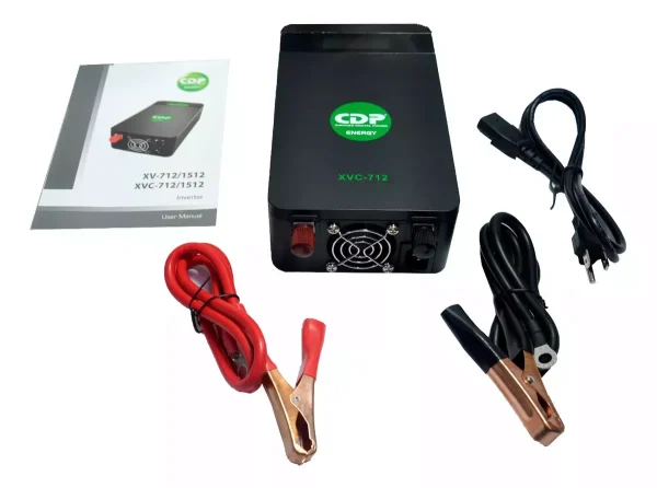 INVERSOR | PORTATIL | CDP | XVC-712 | 500W | 4 TOMAS