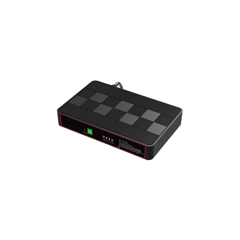 MINI UPS | BEGPROD | ECOP18-12000M | 12000MAH | 18W | 5V | 9V | 12V | USB PARA ROUTER MODEM | CCTV PVENTA