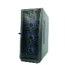 CASE JEMIP GAMING QUANTUM X NEGRO MTOWER | HUB + CONTROL ARGB | 4 FAN 12CM | 2 USB 3.0 | TIPO C | HD AUDIO | VIDRIO