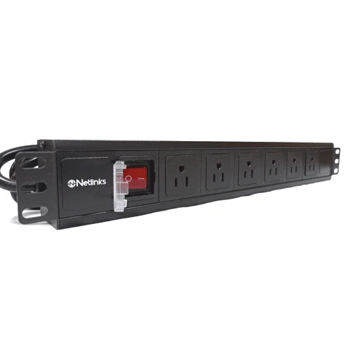 PDU | REGLETA 19" | 6 TOMAS | 10AMPER | RACKEABLE | BEGPROD | PDUBEG-10A