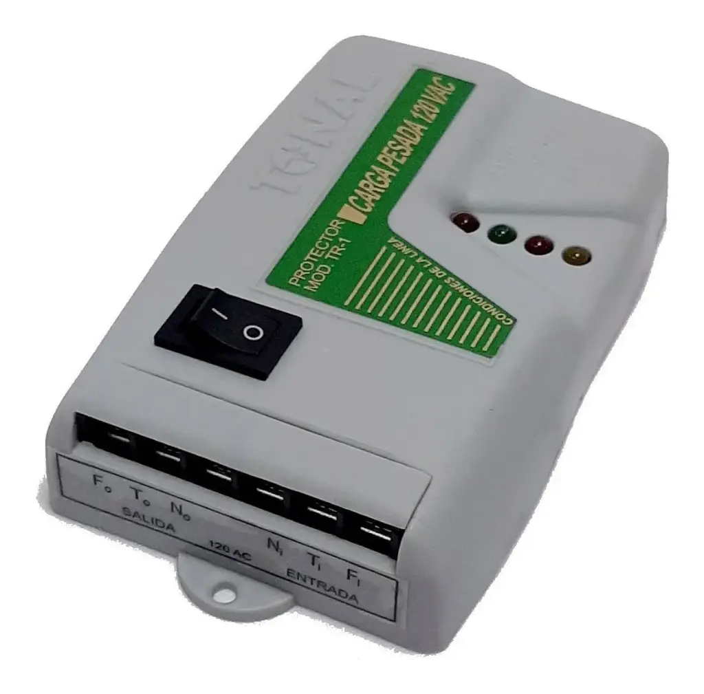 PROTECTOR CARGA PESADA | TR-1 | AIRE | VITRINA | FREEZER | 120V | BORNERA