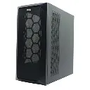 CASE JEMIP GAMING VISION JPC360 NEGRO MTOWER | 2 X USB + USB 3.0 | HD AUDIO | FRONTAL | MALLA LATERAL | VIDRIO