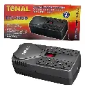 REGULADOR DE VOLTAJE | TONAL | 500VA | 120VAC | 8 TOMAS | RTL-1000