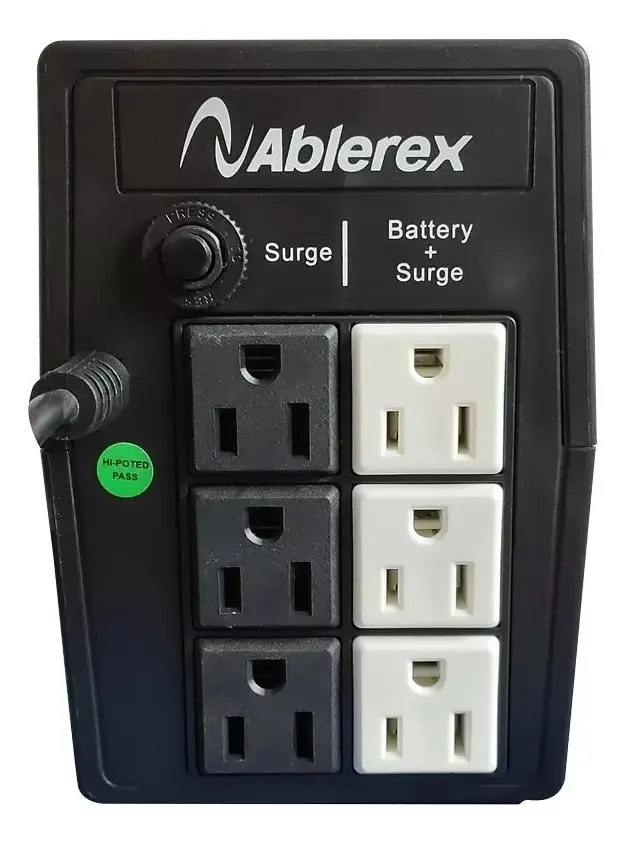 UPS | ABLEREX | 750VA | 375W | 120V | 6 TOMAS | AB-ES750C