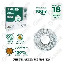 CABLE ELECTRICO | TROEN | SPT | DUPLEX | CALIBRE 18 AWG | BLANCO | 100% COBRE | SPT-18AWG X METROS