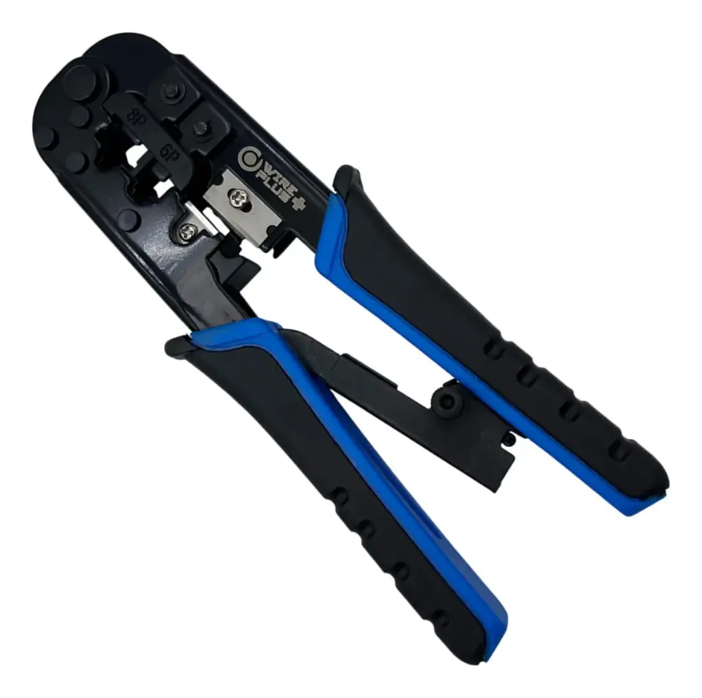 CRIMPEADORA | RJ45 / RJ11 | WIREPLUS | HEAVY DUTY | EZ TOOLS MODULAR