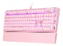 TECLADO | FANTECH | MAX POWER | MK853V2 | CABLEADO | ROSADO | SW-ROJO