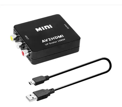 ADAPTADOR | CONVERTIDOR | SPIDERTEC | HDMI A RCA (AV) | 1080P | SPI-A46
