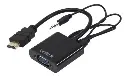 ADAPTADOR | CONVERTIDOR | SPIDERTEC | VGA A HDMI | 1080P | SPI-A45