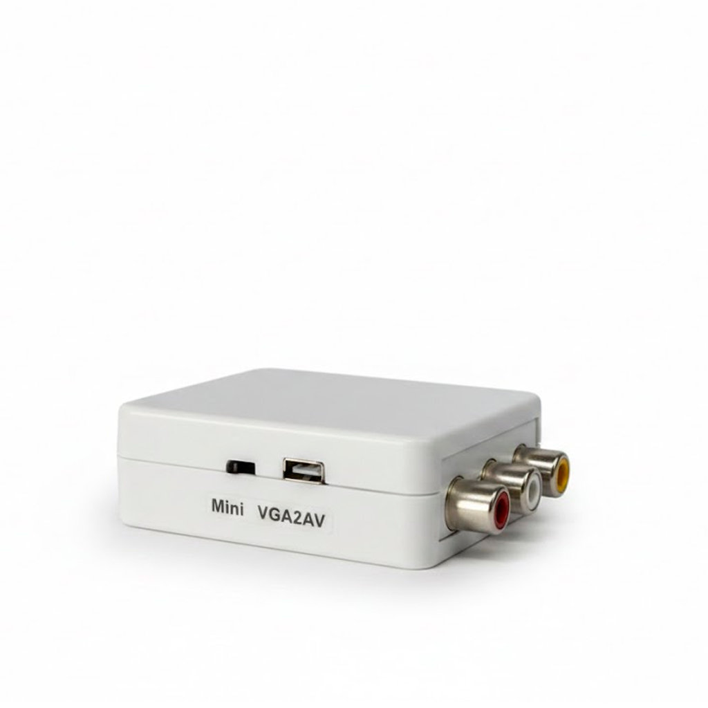 ADAPTADOR | CONVERTIDOR | SPIDERTEC | VGA A RCA (AV) | 1080P | SPI-A36