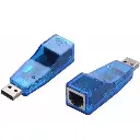 ADAPTADOR | LAN A USB | CAJA AZUL