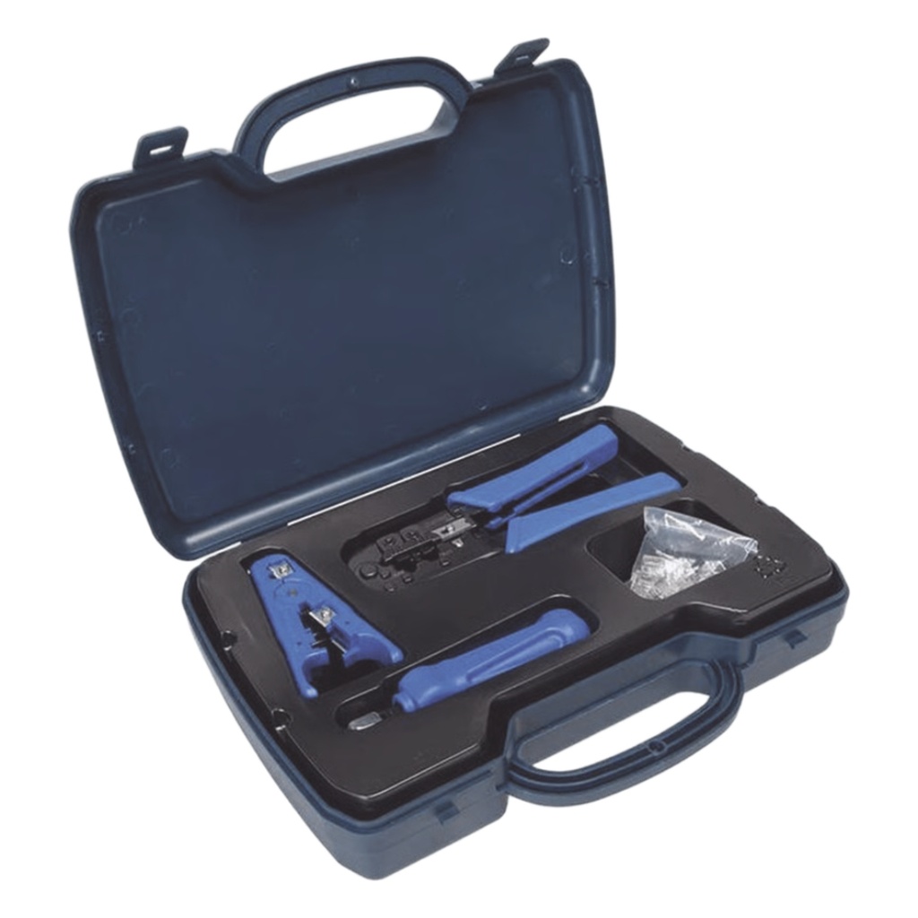 KIT MALETIN DE HERRAMIENTAS PARA INSTALACION DE REDES | AMCOM