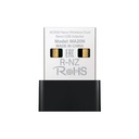 ADAPTADOR WIFI MERCUSYS USB INALAMBRICO DUAL BAND AC650 433 MBPS (5 GHZ) + 200 MBPS (2,4 GHZ) MA20N