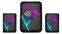 CORNETA 2.0 XTRIKE ME SK-610 RGB | 5W+3W*2 | USB | NEGRO